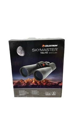Celestron SkyMaster 15x70mm Binoculars Factory Sealed New In Box - Image 1 of 4