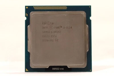 Intel Core i3-3220 3.30GHz Dual-Core 3MB LGA 1155 Processor P/N: SR0RG Tested - Image 1 of 2