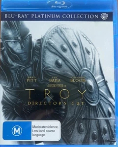 Troy Blu Ray Platinum Collection Directors Cut Brad Pitt All Regions - Picture 1 of 3