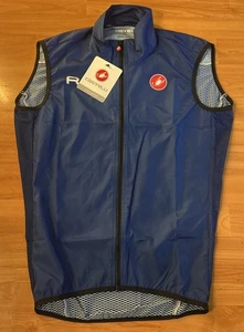 Castelli Aria Small Herren Fahrradweste blau Racing 4 Research - Bild 1 von 7
