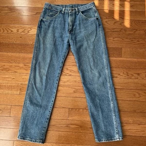 Pantalones de mezclilla Wrangler de colección de los 90 para hombre 33x30 azules hechos en EE. UU. - Imagen 1 de 10