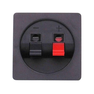 Lautsprecherterminal eckig ca. 57 x 57 mm Einpress-Montage Eckiges Anschlussfeld - Bild 1 von 4