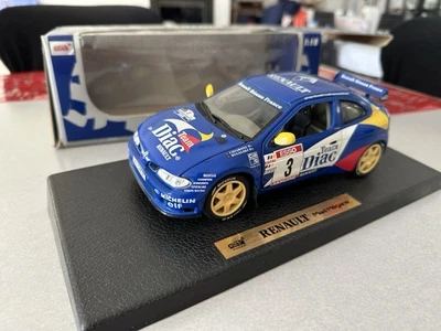 RENAULT MEGANE MAXI -CHIARONI / BUGALSKI N°3 -TEAM DIAC RALLYE 1997 - ANSON 1/18 - Photo 1/4