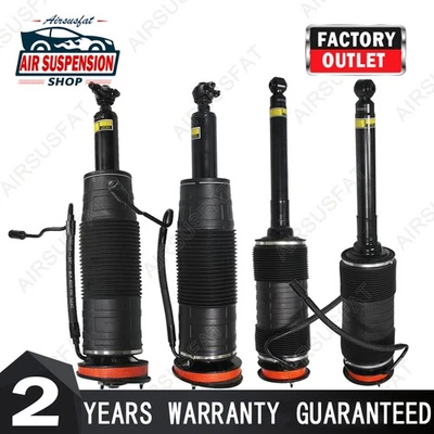 Full Set Front + Rear For Mercedes W221 SL CL Class Hydraulic ABC Shock Struts - Image 1 of 4