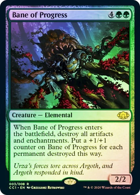 CC1 Foil OMNATH LOCUS OF MANA 1x Premium Commander Collection Green MTG - Image 1 of 1