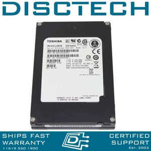 Toshiba MK4001GRZB 400GB 2.5" SFF SLC SAS SSD Drive - Picture 1 of 3