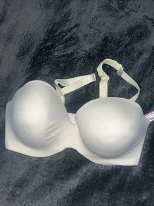 Ambrielle Bra Size 38DD Full Figure Multiway Strapless Ivory NWT - Picture 1 of 6