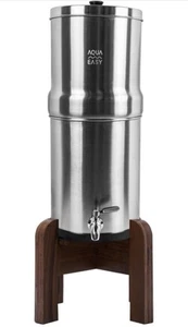 AquaEasy Edelstahl Schwerkraft Wasserfiltersystem (2,25 g) mit 2x Aktivierung - Bild 1 von 1