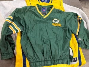 NFL GENUINE STUFF GREEN BAY PACKERS FOOTBALL FAN GEAR YOUTH SZ L 14-16 TEAM - Picture 1 of 7