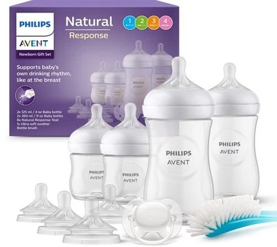 Philips Avent Babyflaschen Natural Response für Neugeborene Modell SCD838/13 - Bild 1 von 2