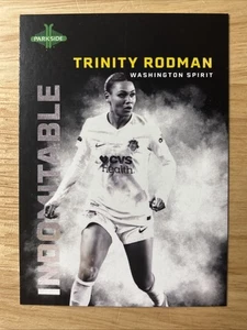 #8 TRINITY RODMAN INDOMITABLE SP 2025 Parkside NWSL Vol 1 Spirit Card - Picture 1 of 4