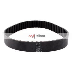 1Pcs 225L 68Teeth 25mm Width 9.525mm Pitch Black Rubber PU Machine Timing Belt - Picture 1 of 5