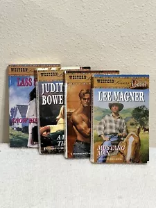 Harlequin Silhouette Western Lovers Series Lot 4 Paperback Books - Picture 1 of 10