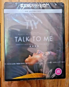 4K UHD BLU-RAY TALK TO ME BRAND NEW SEALED UK STOCK - Picture 1 of 2