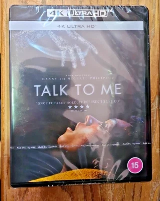 4K UHD BLU-RAY  TALK TO ME   BRAND NEW SEALED UK STOCK - Image 1 of 2