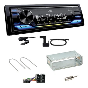 JVC KD-X472DBT Digitalradio Bluetooth USB MP3 Einbauset für Peugeot 206 206 CC - Bild 1 von 1