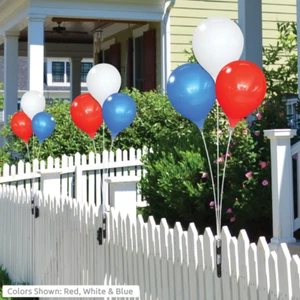 Permashine Vertical Bracket 3-balloon Bouquet Kit - Picture 1 of 2