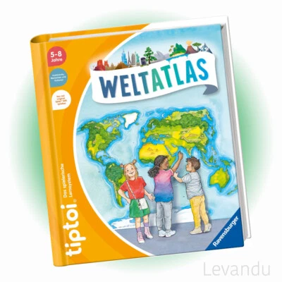 RAVENSBURGER tiptoi® Buch - Weltatlas - für Kinder ab 5 Jahre - NEU - Bild 1 von 4