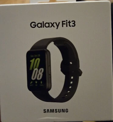 Samsung Galaxy Fit 3 smart watch Grey BRAND NEW - Image 1 of 2