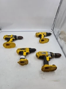Lot of 4 DeWalt Drills - For Parts, Various Models, Scratched - Picture 1 of 16