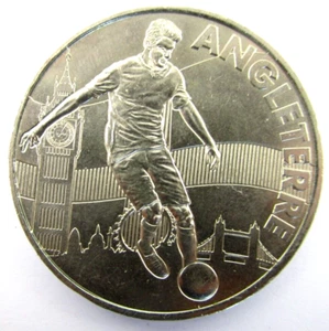 Jeton Médaille Officielle UEFA Euro 2016 France Token Angleterre - Imagen 1 de 2