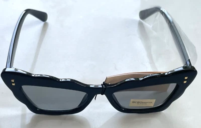 BCBG Max Azria BCBGeneration Black Cat Eye Rockabilly Sunglasses NWT - Image 1 of 4