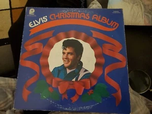 Elvis Presley Christmas Album 12" LP Vinyl 1970 Pickwick MONO CAS-2428 Holiday - Picture 1 of 4