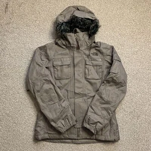 The North Face Parka Giacca Cappotto Hyvent RARO Pelliccia Ecopelliccia Cappuccio Outdoor Inverno M - Foto 1 di 12