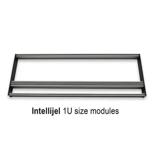 Juego de rieles 4U Eurorack, TAMAÑO INTELLIJEL, 84-196HP, PLATEADO - Imagen 1 de 6
