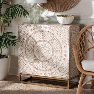 Perlmutt - Barschrank, Regal Barschrank, Wohnzimmermöbel - Bild 1 von 14