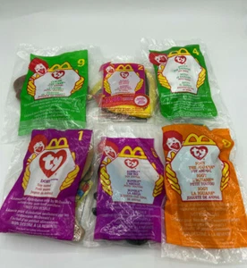 Vintage McDonald's TY Beanie Baby Exclusive Legends Lot of Six (6) - Picture 1 of 9