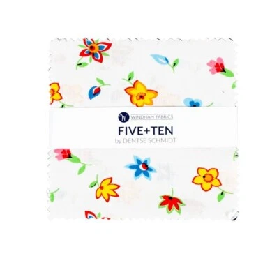 Five And Ten Fabric by Denyse Schmidt l Quilt Fabric Moda l 5 inch Charm Squares - Image 1 of 4