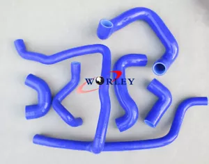 FOR BMW E30 M20 320i/325i 1989 1990 1991 1992 Coolant Silicone Hose BLUE - Picture 1 of 6