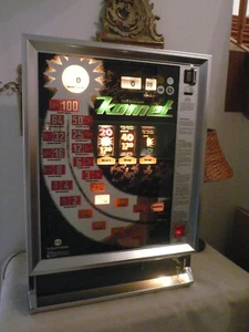 ADP Merkur Ur-Komet-Geldpielautomat/Spielautomat-auf Euro €-aus 1981 - Bild 1 von 16