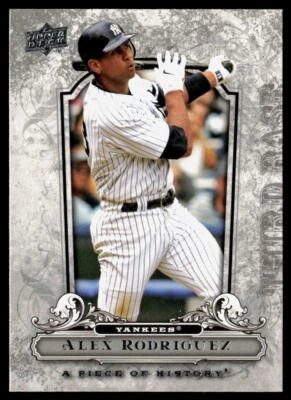 Alex Rodriguez 2008 Upper Deck A Piece of History #63 - Image 1 of 2