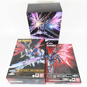 Bandai Metal Build Destiny Gundam & Wings of Light Set Exclusivo Japón Limitado - Imagen 1 de 24