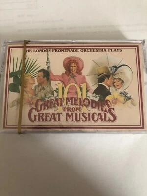 101 Great Melodies from Great Musicals Cassette Tape # 1 The London Promenade Foto 1 de 4
