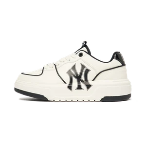 MLB Chunky Liner New York Yankees Shoes NY Baseball Sneakers White/Black US 5-12 - Picture 1 of 6