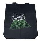 Lush Kitchen Exclusive Black Canvas Organic Tote Bag OUT OF THIS WORLD