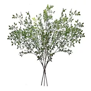 Faux Greenery StemsPcs 4" Artificial Branches for Vase, Artificial 3 Nandina - Picture 1 of 7