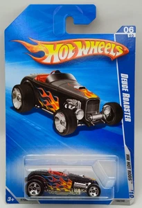 2010 Hot Wheels #144 HW Hot Rods 6/10 DEUCE ROADSTER Black w/Chrome 5 Spokes - Picture 1 of 15