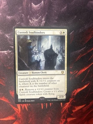 Custodi Soulbinders R MTG Commander 2016 M/Nm, English Edition - Image 1 of 2