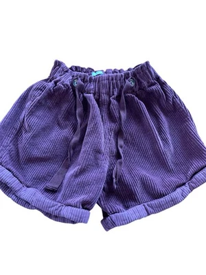 Pantalones Cortos Laranjinha (Portugal) Usados en Excelente Condición Borgoña Ancho Pana de Ballena Puño Enrollado-6 Años Foto 1 de 4