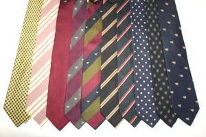 LOT OF 10 GREENFIELD silk ties. Made in Italy F85162 - Picture 1 of 2