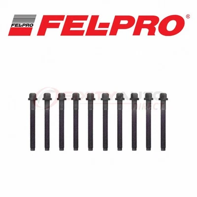 Fel-Pro Cylinder Head Bolt Set for 1974-1980 Ford Pinto 2.3L L4 - Engine jt - Изображение 1 из 4