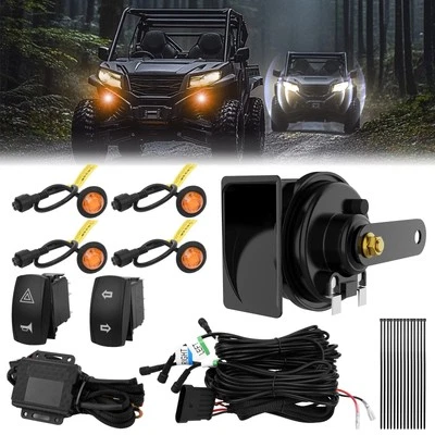 For 19+ Polaris Ranger 1000 XP, Plug and Play Turn Signal Horn Street Legal Kit - Image 1 of 4