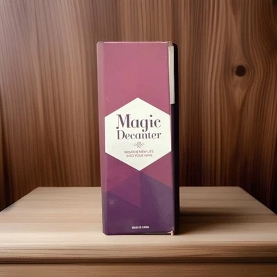 Filtro de aireador de vino tinto jarra mágica filtro de sedimentos bolsa de almacenamiento y soporte Foto 1 de 4