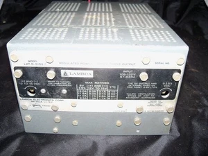 LAMBDA LXT-D-5152R REGULATED POWER OUT PUT UNTESTED - Picture 1 of 3