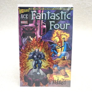 Edición Wizard Ace - Fantastic Four #48 2002 raro firmado por Mike Wieringo 26/49 - Imagen 1 de 13