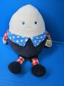 North American Bear Co Story Book Land Humpty Dumpty Egg Plush Stuffed  Rattle - Picture 1 of 6